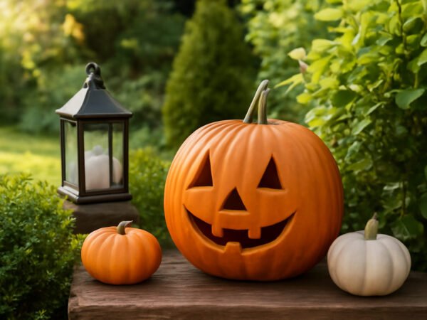 Halloween Deko Regensicher machen in 6 Schritten