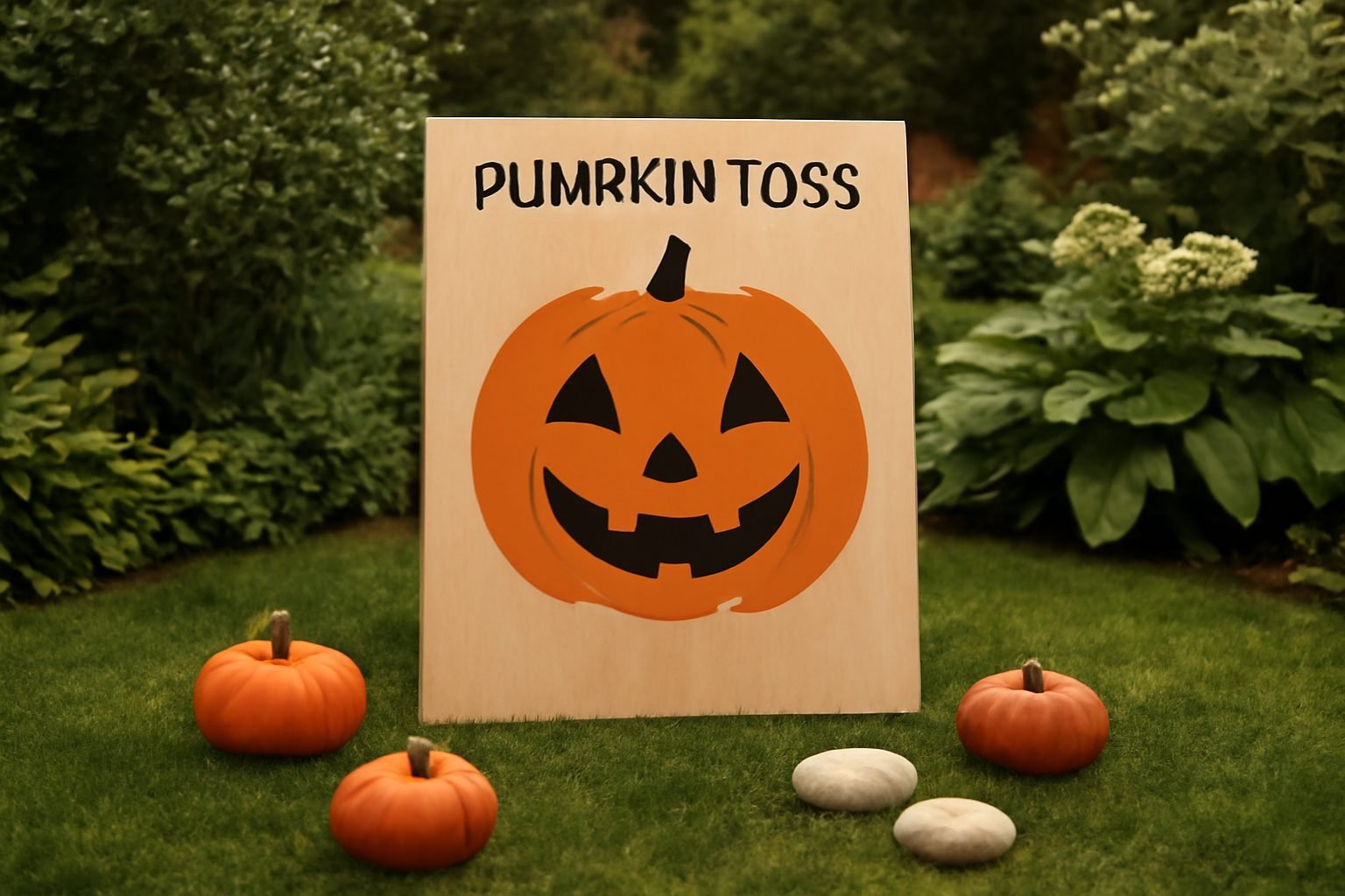 Halloween Kinderparty im Garten Spiele ohne Vorkenntnisse