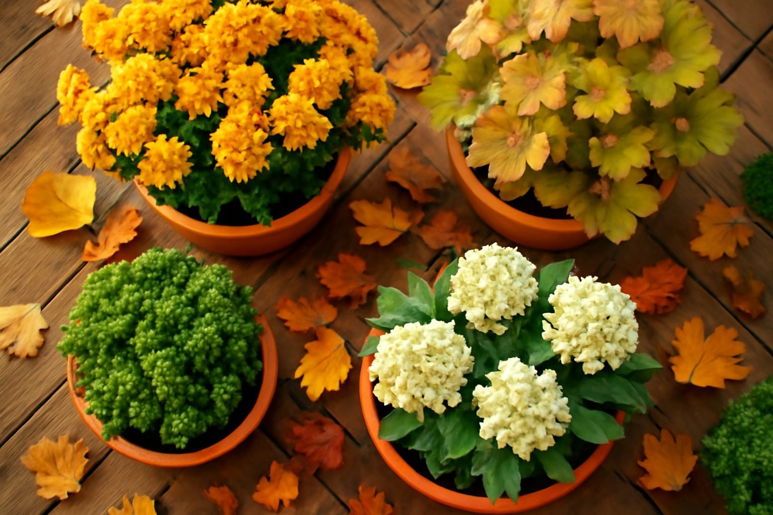 Herbstbepflanzung Balkon Kübel in 6 Schritten