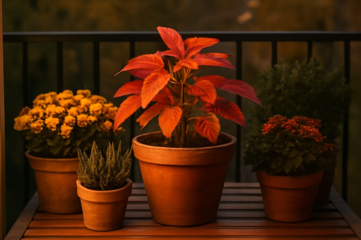 Herbstbepflanzung Balkon Schatten — günstig statt teuer