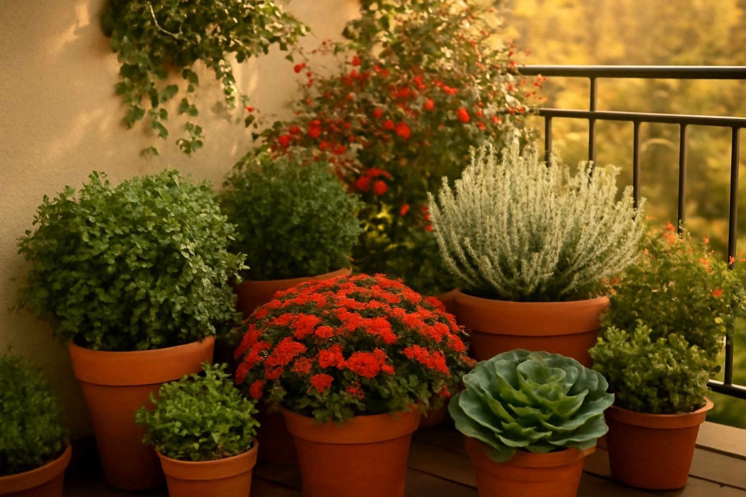 Herbstbepflanzung Balkon winterhart ohne Vorkenntnisse