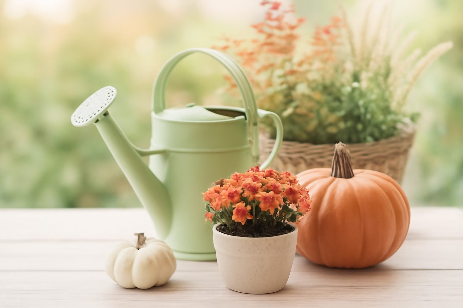 Herbstdeko basteln für den Vorgarten — der Weg zum Ergebnis