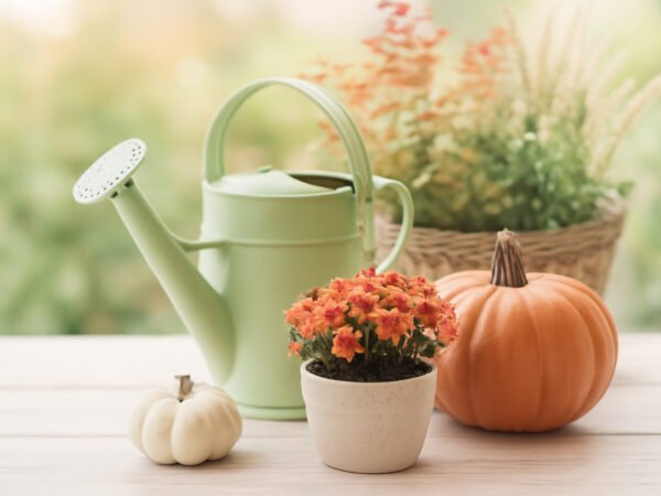 Herbstdeko basteln für den Vorgarten — der Weg zum Ergebnis