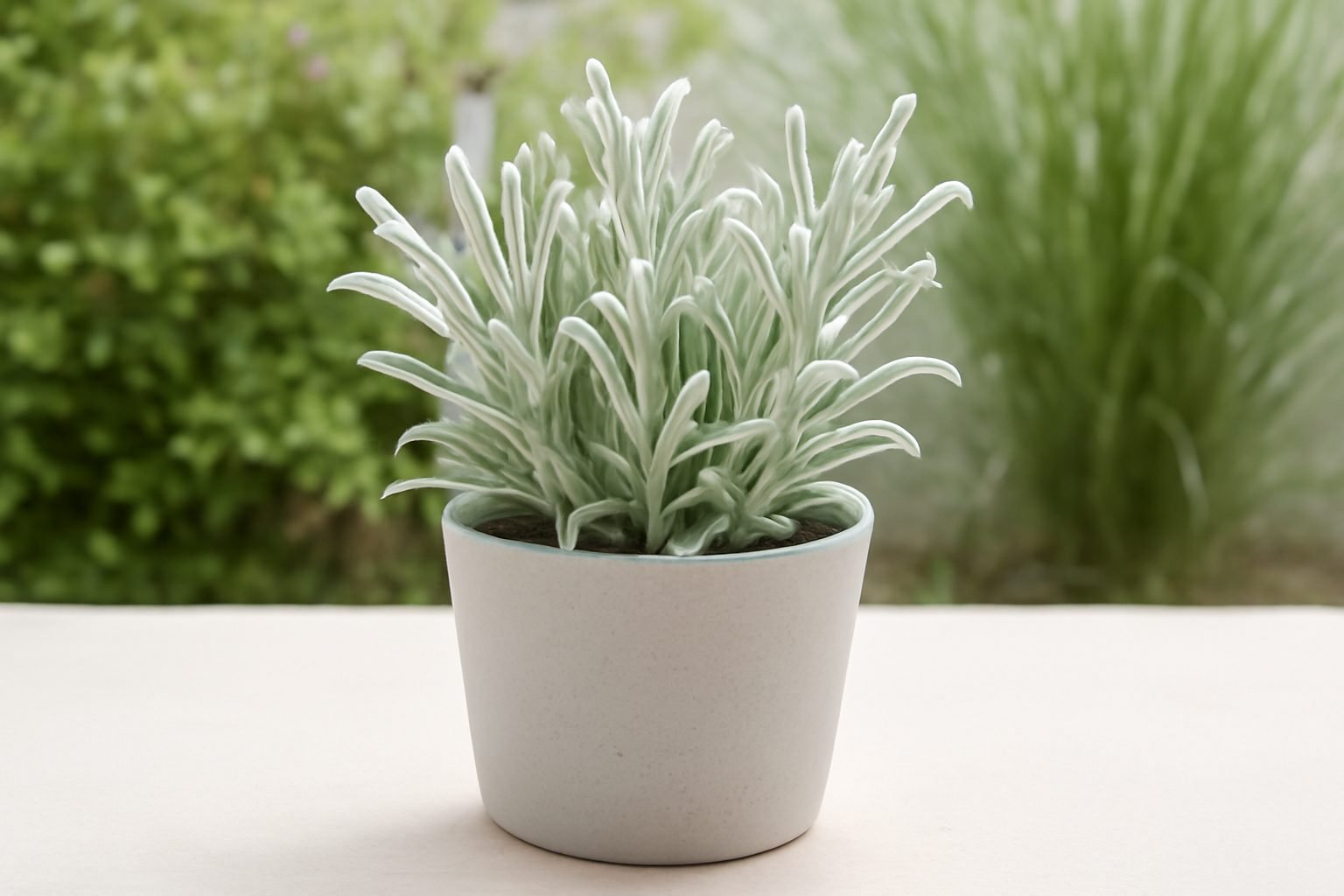 Herbstpflanzen Silber — 11 einfache Varianten