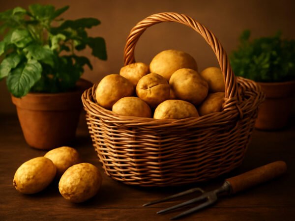 Kartoffeln ernten und Einlagern — günstig statt teuer