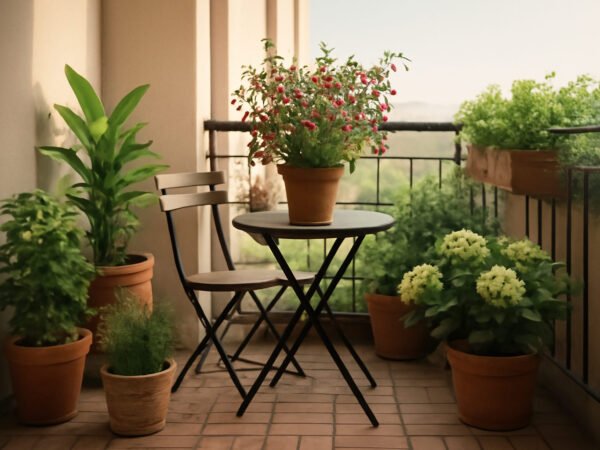 Kleiner Balkon gestalten Ideen — 15 einfache Varianten