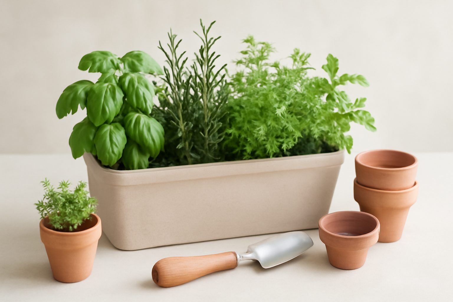 Kräutergarten planen für das neue Jahr