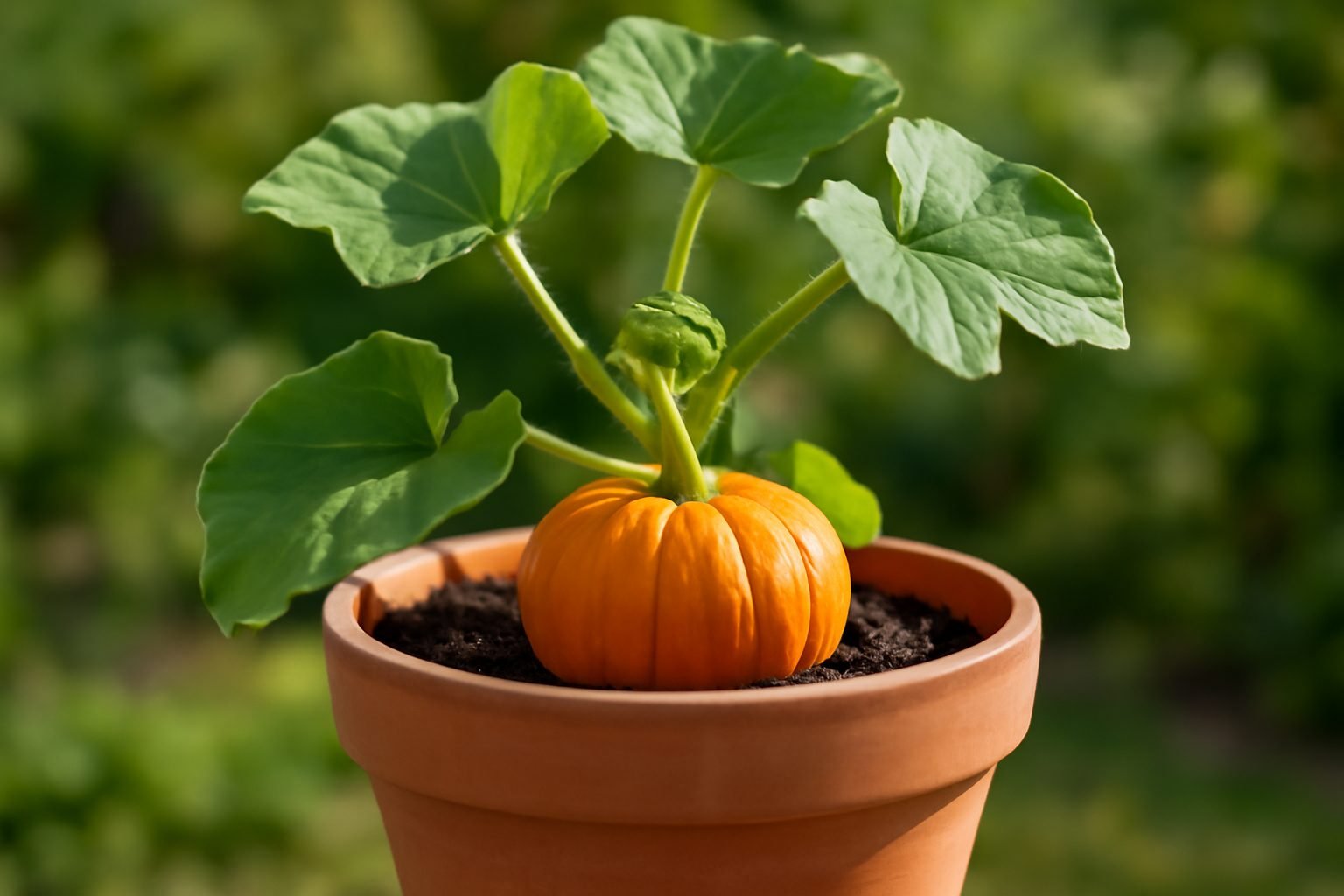 Kürbisse selbst anbauen für Halloween — günstig statt teuer