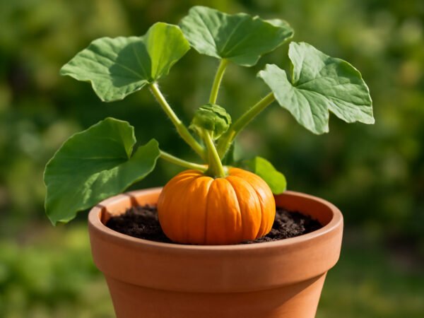Kürbisse selbst anbauen für Halloween — günstig statt teuer