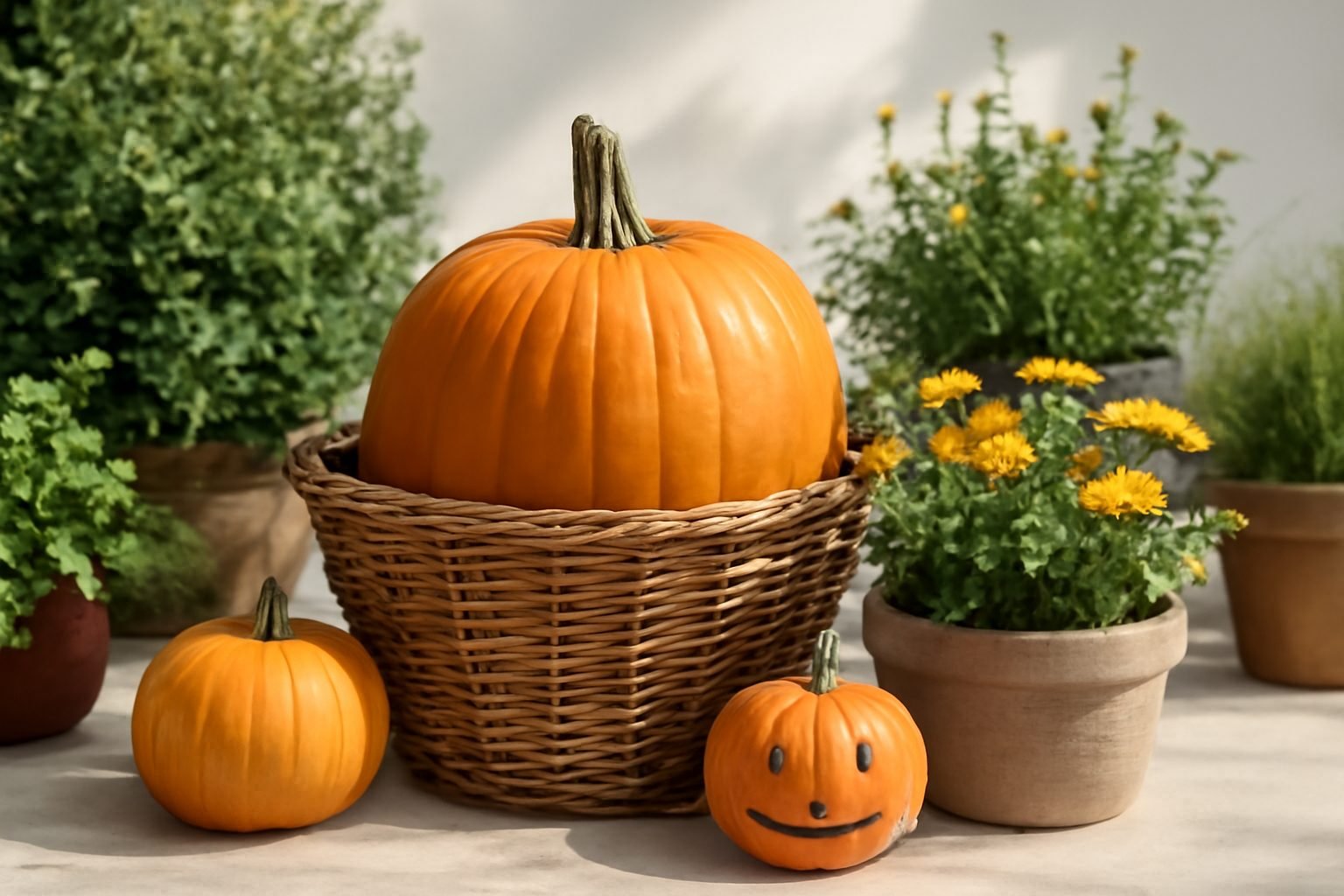Kürbissorten für Halloween Deko Übersicht