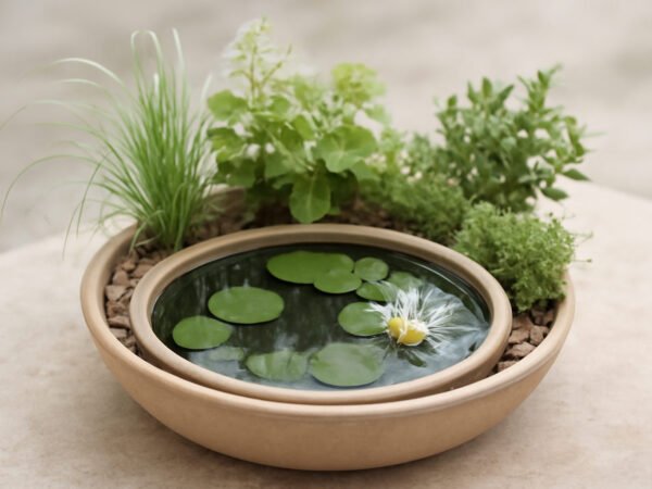 Mini Teich planen für das neue Gartenjahr