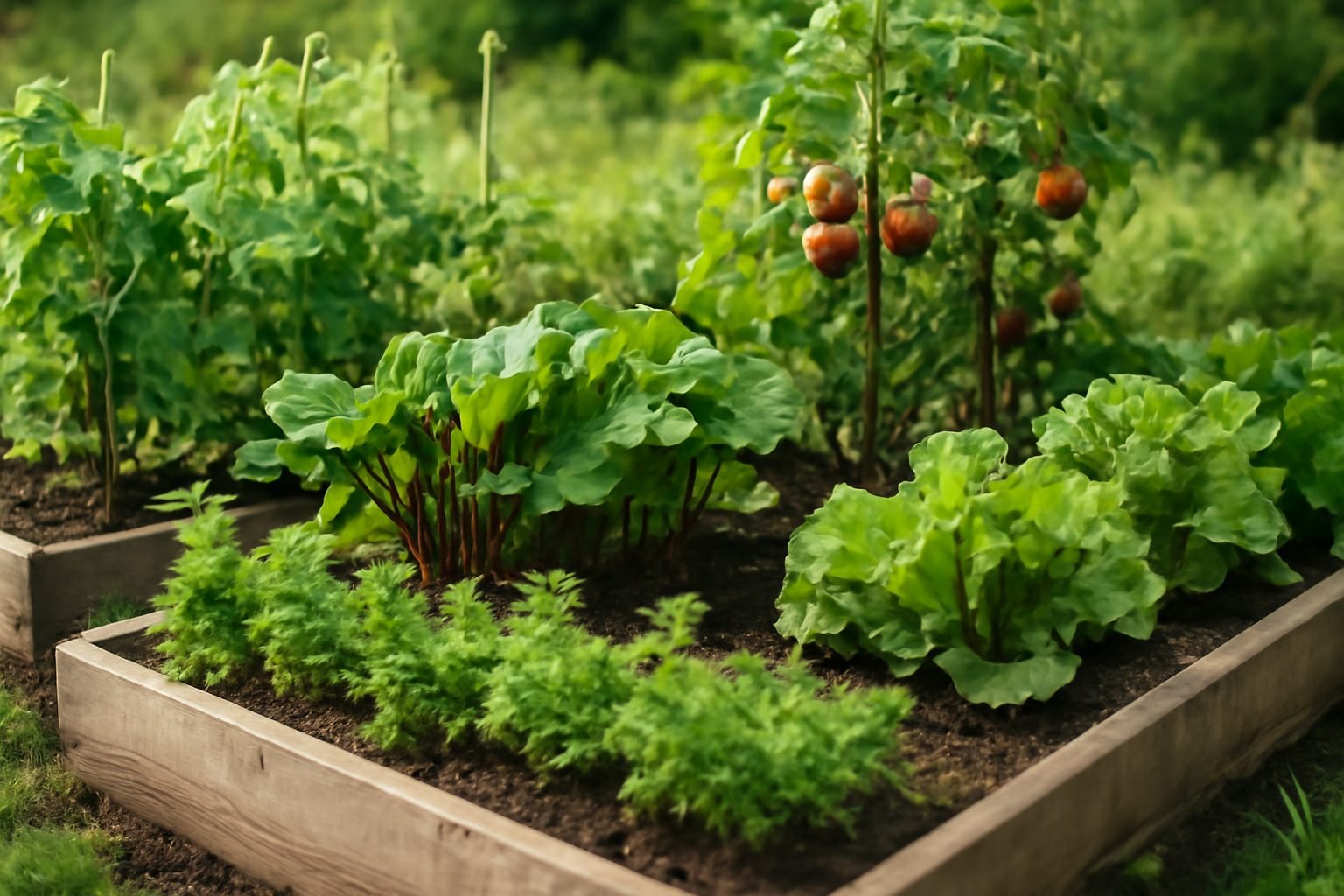 Mischkultur im Gemüsebeet planen in 6 Schritten