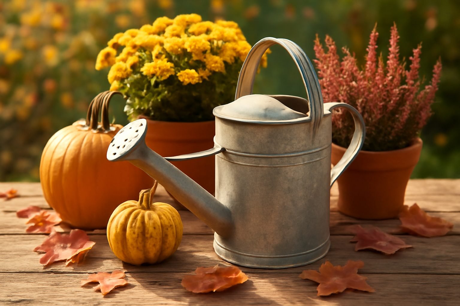 Moderne Herbstdeko für den Garten — 10 einfache Varianten