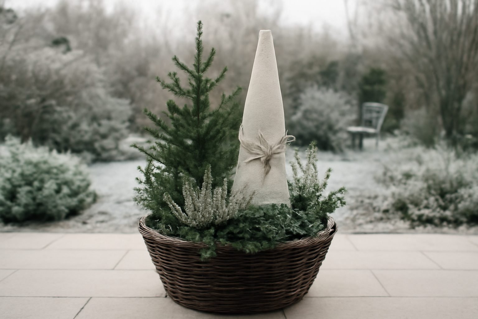 Nachhaltige Winterdeko für den Garten in 6 Schritten