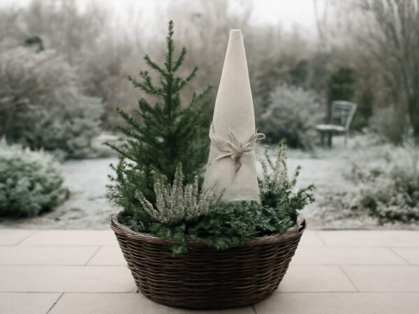 Nachhaltige Winterdeko für den Garten in 6 Schritten