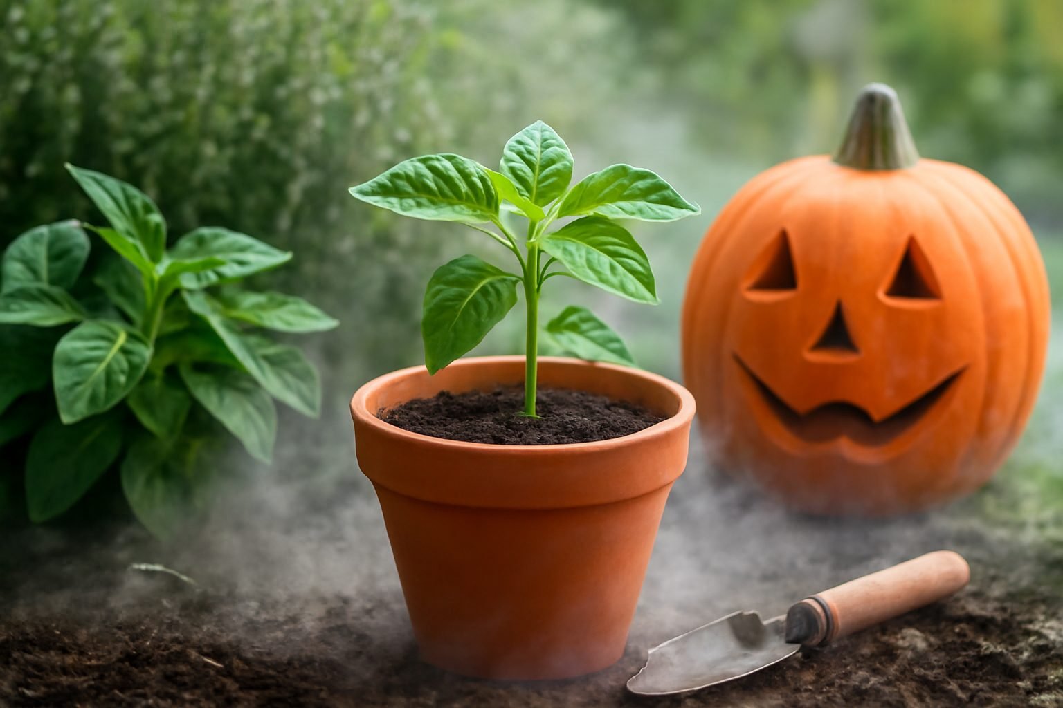 Nebel Effekt im Garten Erzeugen Halloween in 6 Schritten