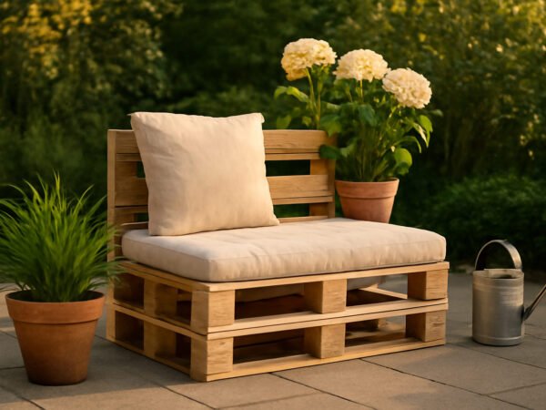 Palettenmöbel für den Garten selber bauen in 6 Schritten