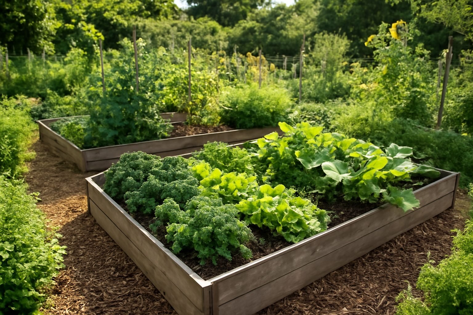 Permakultur im Hausgarten Starten — 10 einfache Varianten