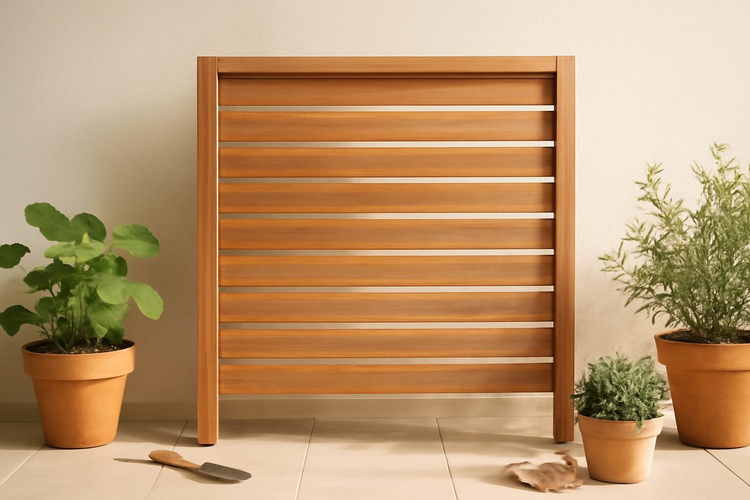 Sichtschutz aus Holz für den Balkon: 9 Modelle im Vergleich