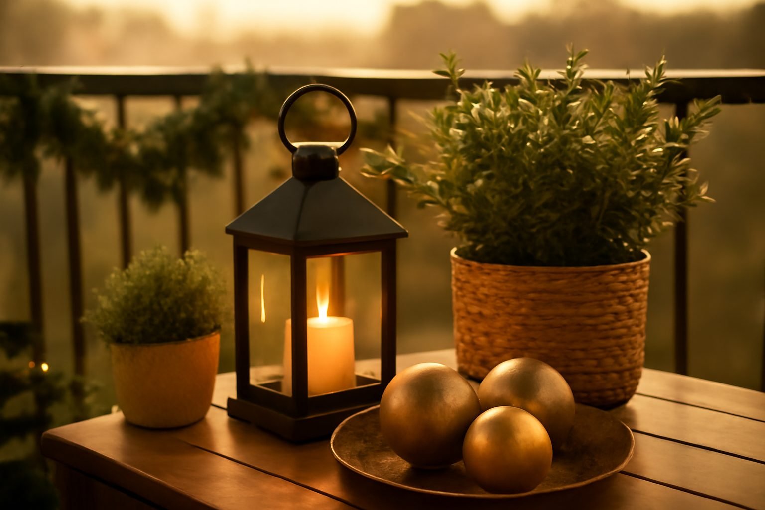 Silvester Dekoration für den Balkon: der ehrliche Vergleich
