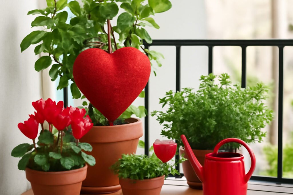 Valentinstag Deko für den Balkon: was wirklich hilft