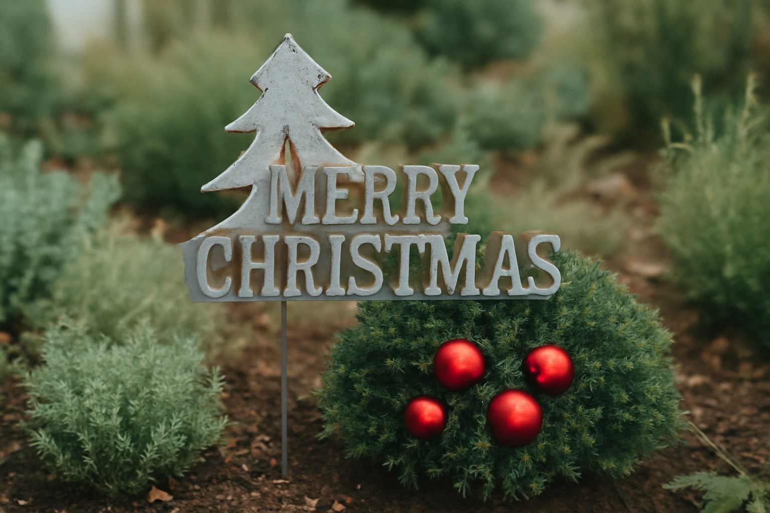 Weihnachtsdeko 2026 Trend für den Garten
