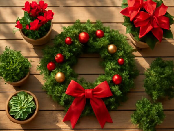 Weihnachtsdeko 2026 Trend für die Terrasse