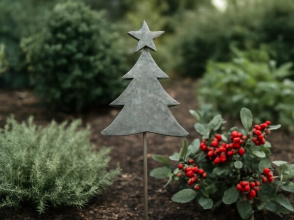 Weihnachtsdekoration Ideen für den Garten