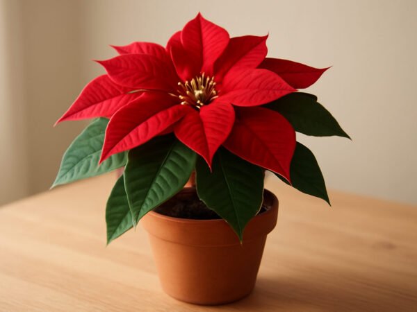 Weihnachtsstern Pflanze für Anfänger ohne teure Anschaffung