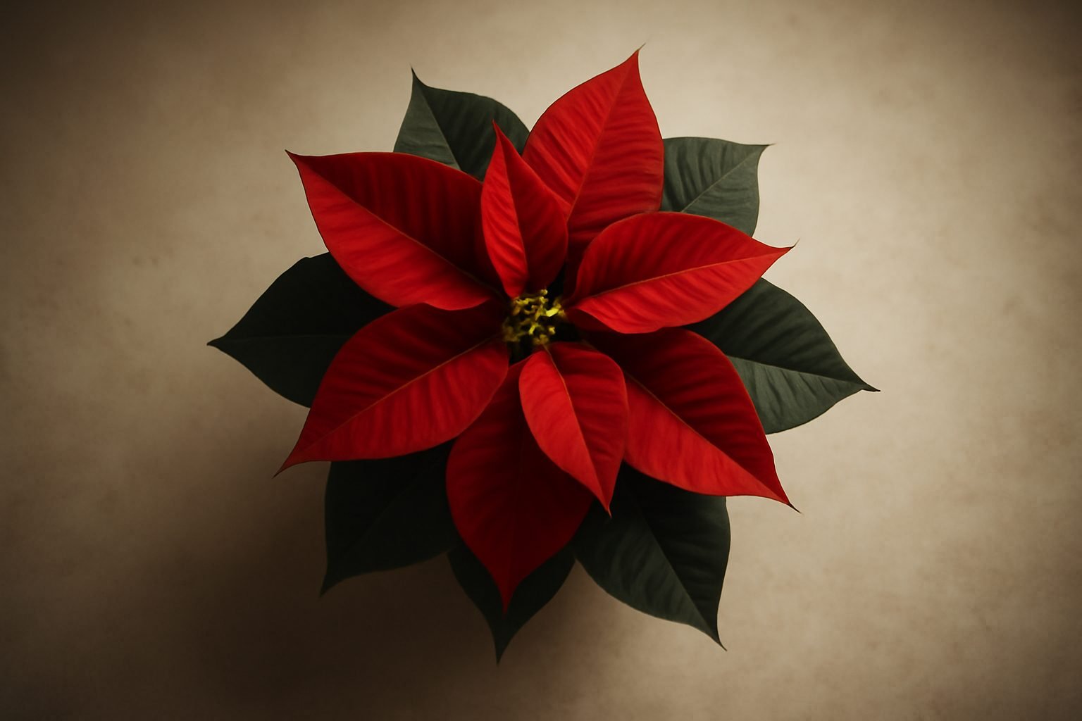Weihnachtsstern Pflanze mit Anleitung ohne Vorkenntnisse