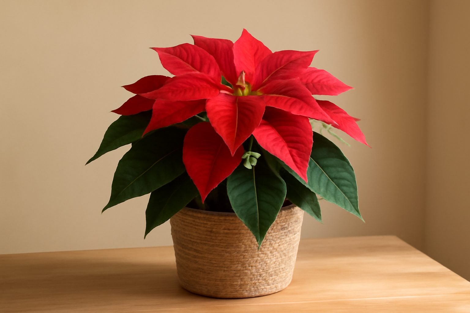 Weihnachtsstern Pflanze selber machen — so geht es richtig