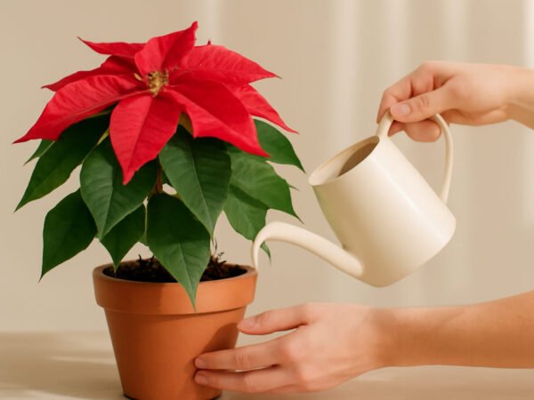 Wie Pflege ich Weihnachtssterne in der Wohnung