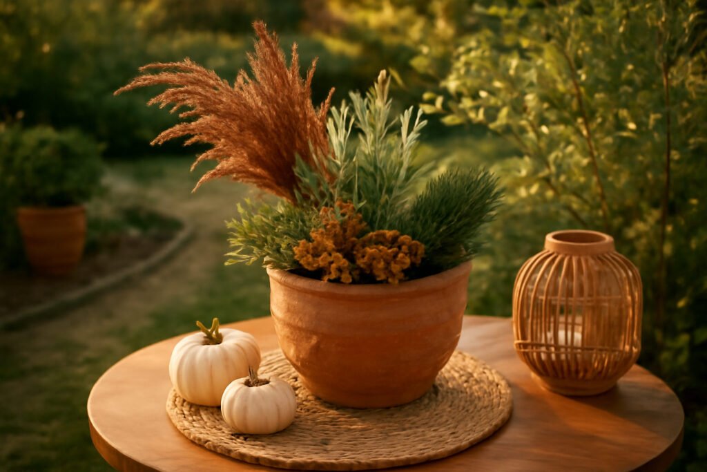 Winterdeko Garten im Boho Stil: was wirklich hilft