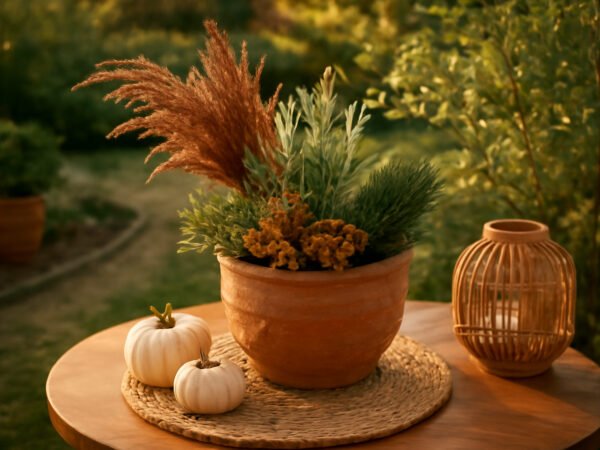 Winterdeko Garten im Boho Stil: was wirklich hilft