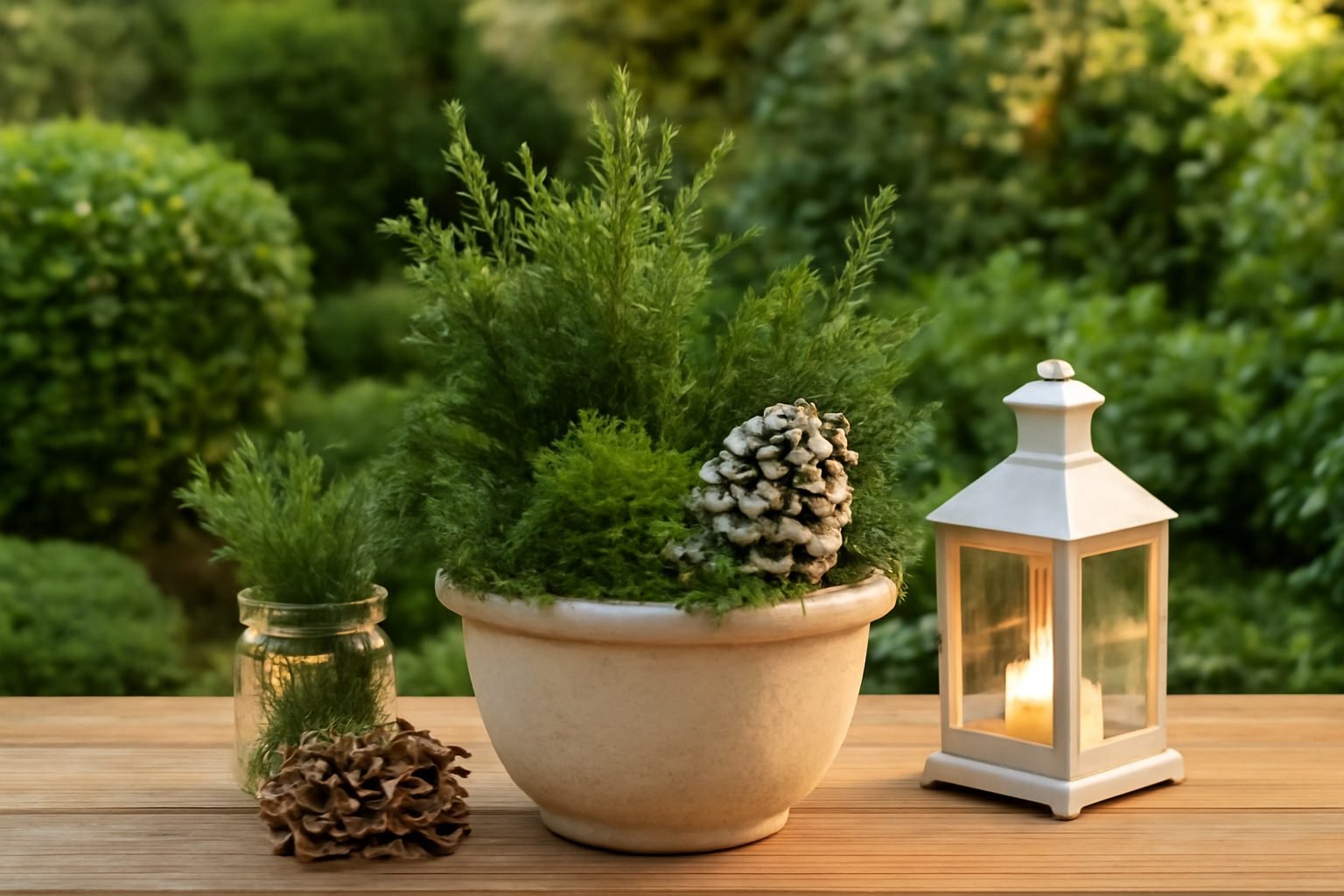 Winterdeko Garten selber machen gelingt auch beim ersten Mal